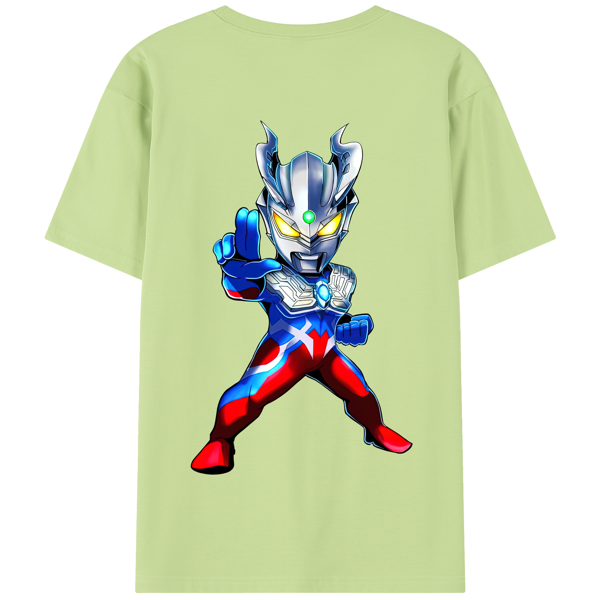 （画像用） ウルトラマン Ultraman 綿100％半袖Tシャツ（背面プリント）